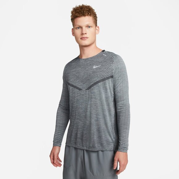 Nike Dri-Fit ADV Techknit Ultra long Sleeved Running Top Men’s 2XL DV4194-010 - Picture 1 of 9